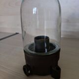 Lamp wall lamp globe glass shell bakelite design industrial workshop