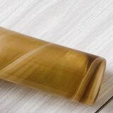 Elegant vintage blown glass vase