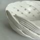 White openwork woven ceramic bowl - Elegant centerpiece