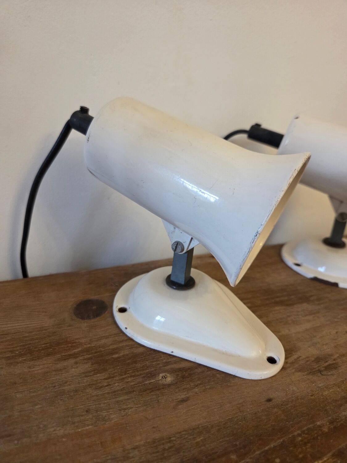 Paire de spot métal, Lita 1970