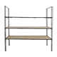 Metal wall thong shelf
