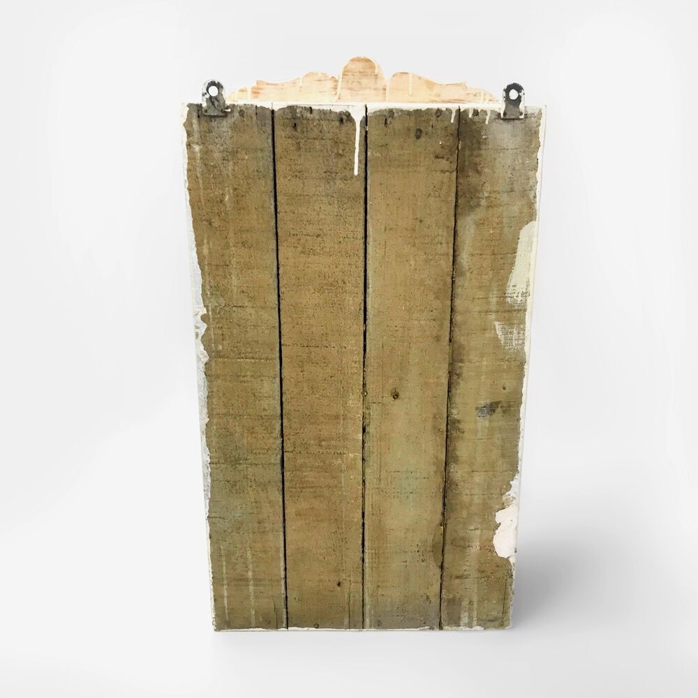 Old medicine cabinet with mirror