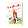 Affiche vintage années 30 St Raphael 30x40cm