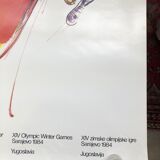 original poster jo Sarajevo 84 bobsled