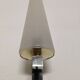 Modernist wall light in glass and brass by Maison Arlus, France circa 1950.