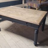 Louis Philippe notary office in oak, 1900 period - 1m49