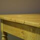Xxl table de passementerie chêne 1950