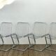 Chaises métal chromée Rinaldi