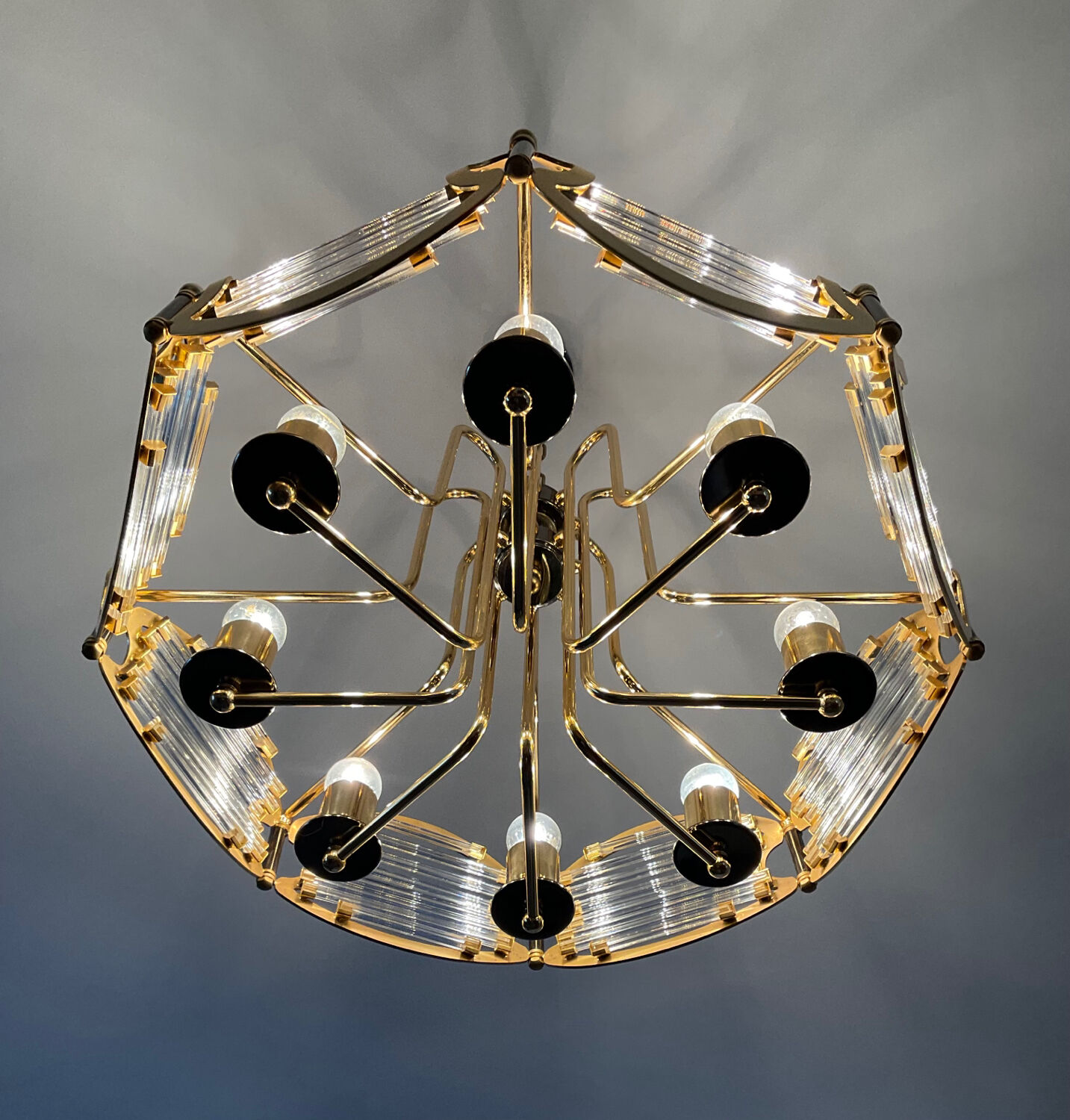 Vintage Bakalowits & Söhne chandelier from the 70s