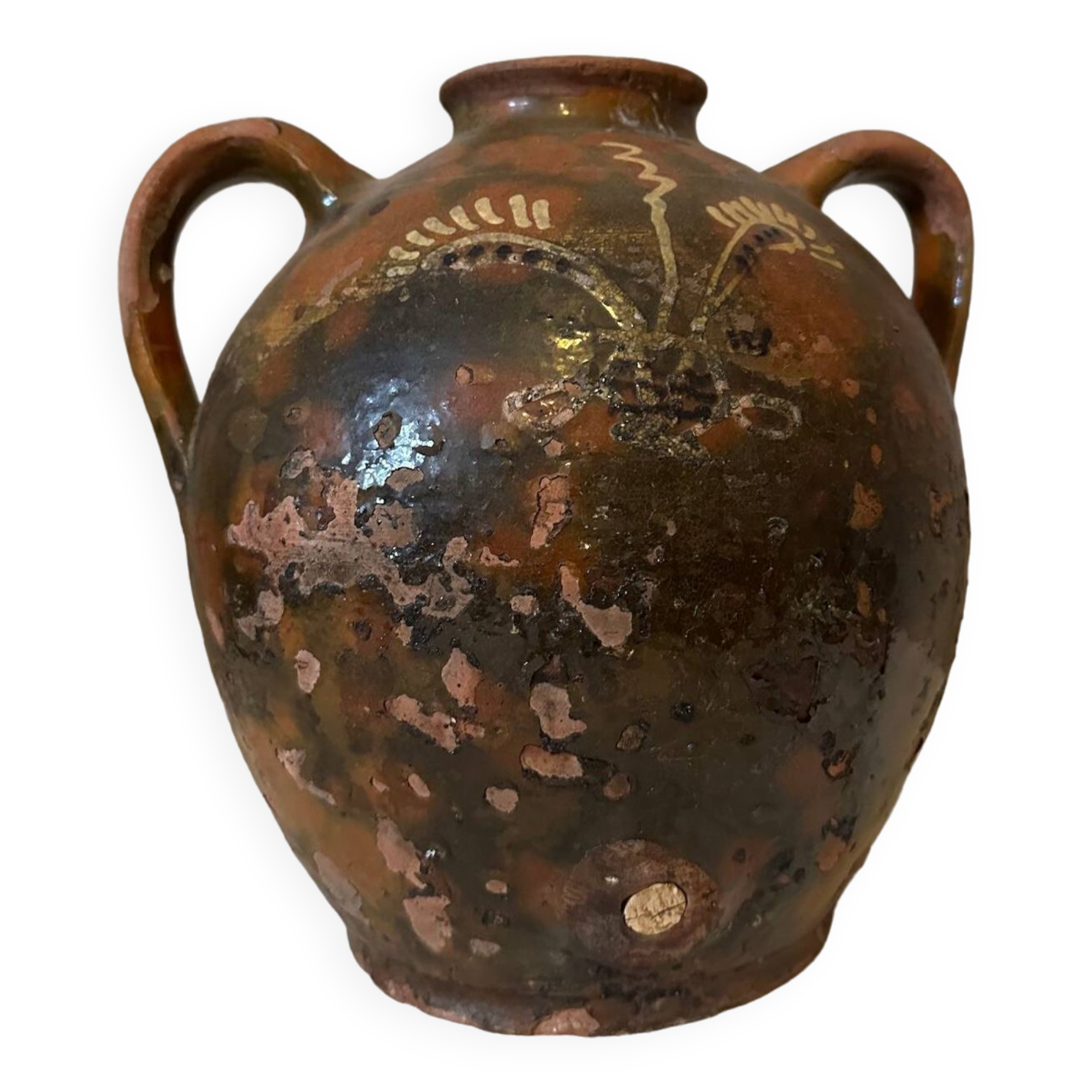 19th century oil jug