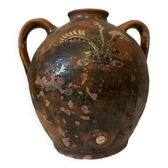 19th century oil jug