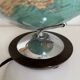 Vintage terrestrial globe 1965 German glass Columbus duo - 34 cm