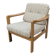 Fauteuil vintage en hêtre