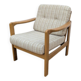 Vintage beech armchair
