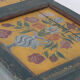 Large Rustic Farmhouse Romantic Folk Art Bridal Chest
