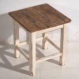 Antique low side tables (circa 1920). 2-piece set