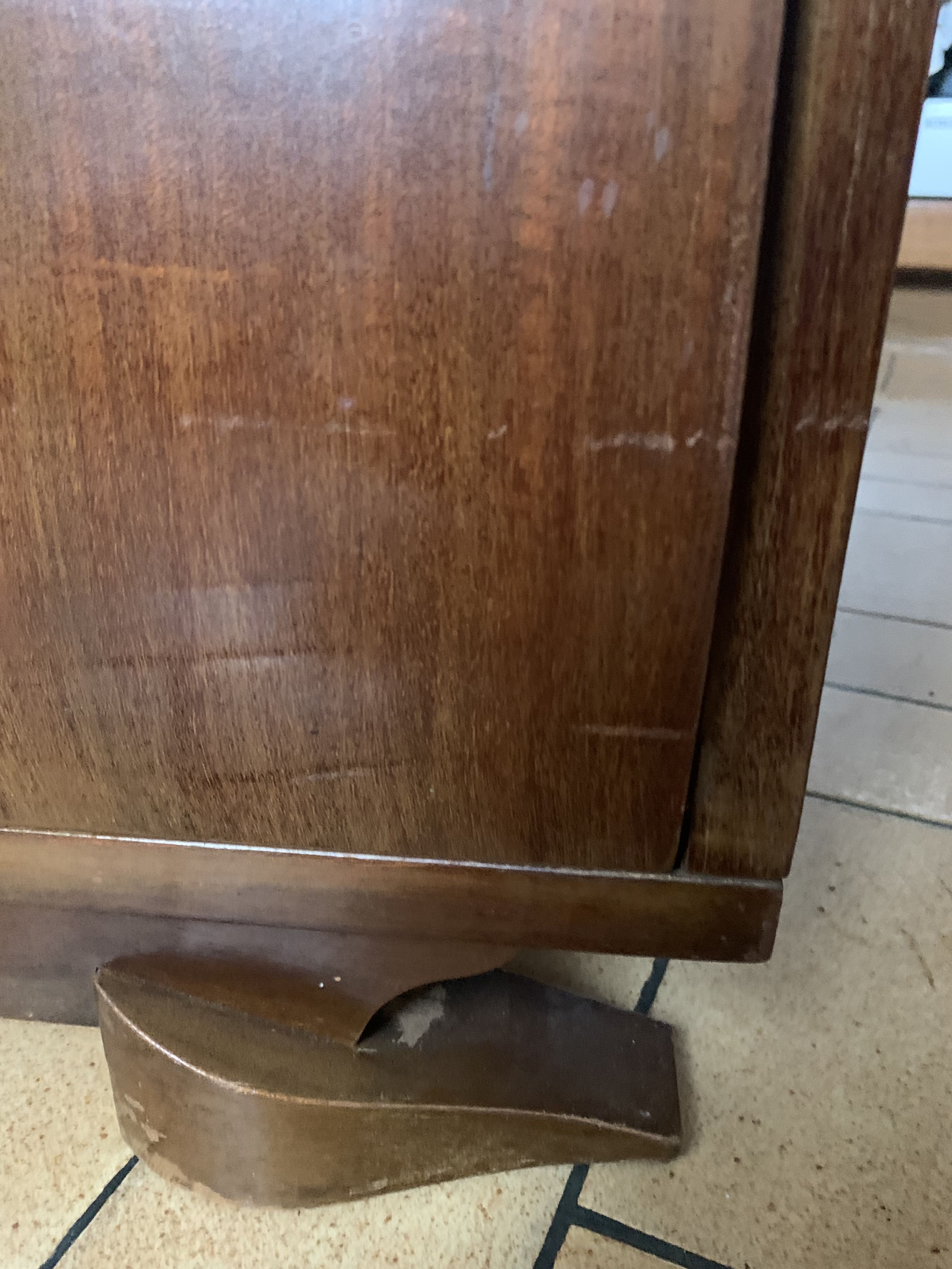 Bedside table storage cabinet