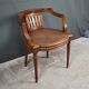 Small Office Armchair in Walnut, Louis XVI style – Late 19th century