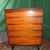 Vintage dresser in teak and walnut