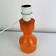 Lampe 70’s opaline orange vintage