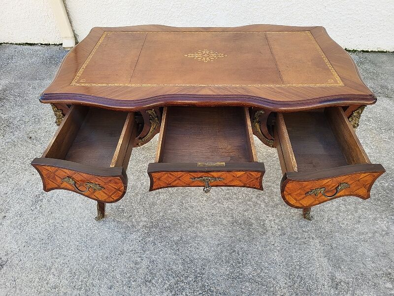 Rosewood desk louis xv