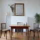 Lot de 5 chaises bistrot baumann vintage
