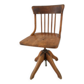Swivel architect workshop office chair from the 1930s