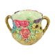 Colorful Art Nouveau Majolica Flowerpot / Cache-pot France