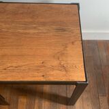 Table basse bois et métal
