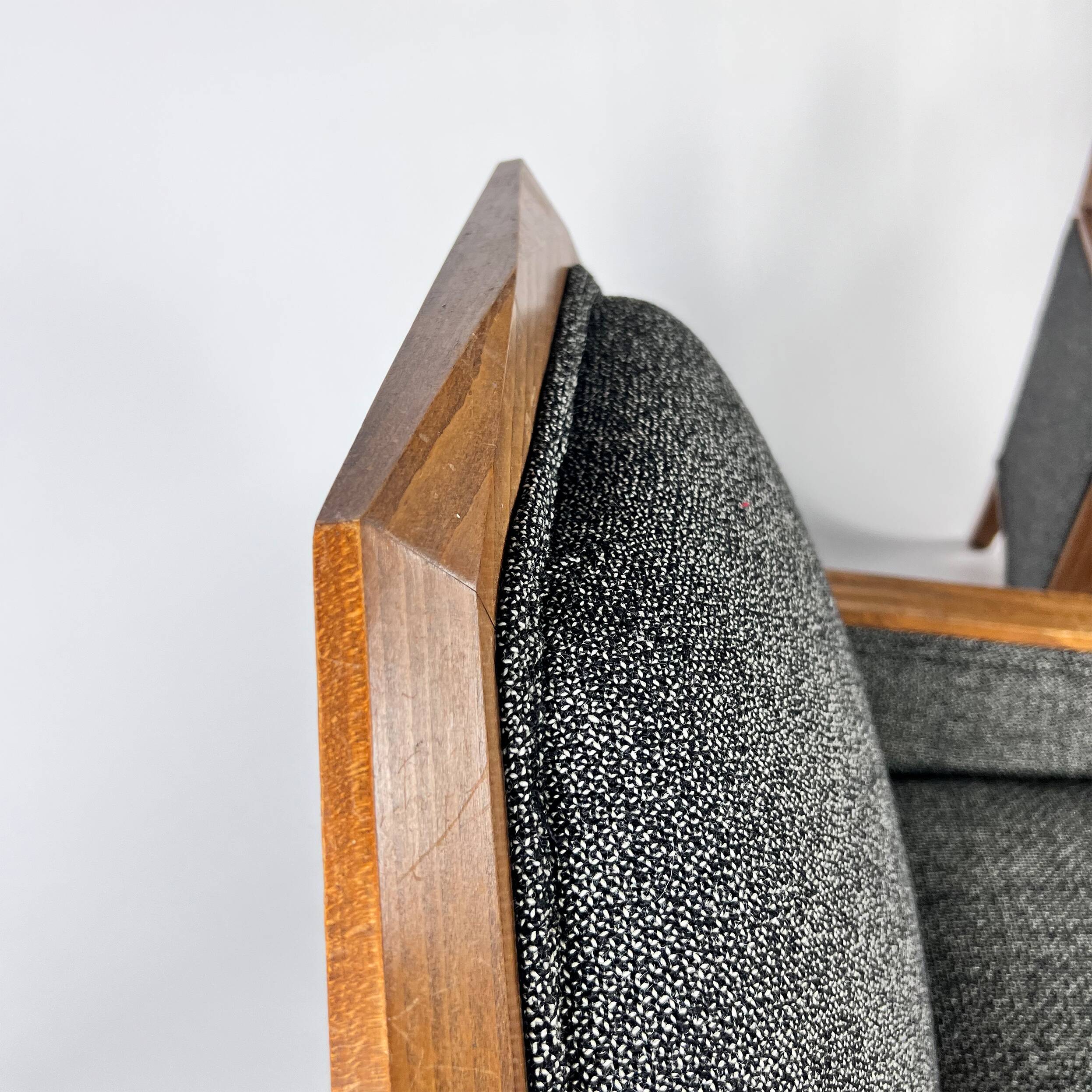 Set of 2 Art Deco Club Chairs, France, 1930s