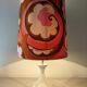 Glass lamp from the 60s/70s by Doria Leuchten