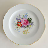 round porcelain dish from Limoges