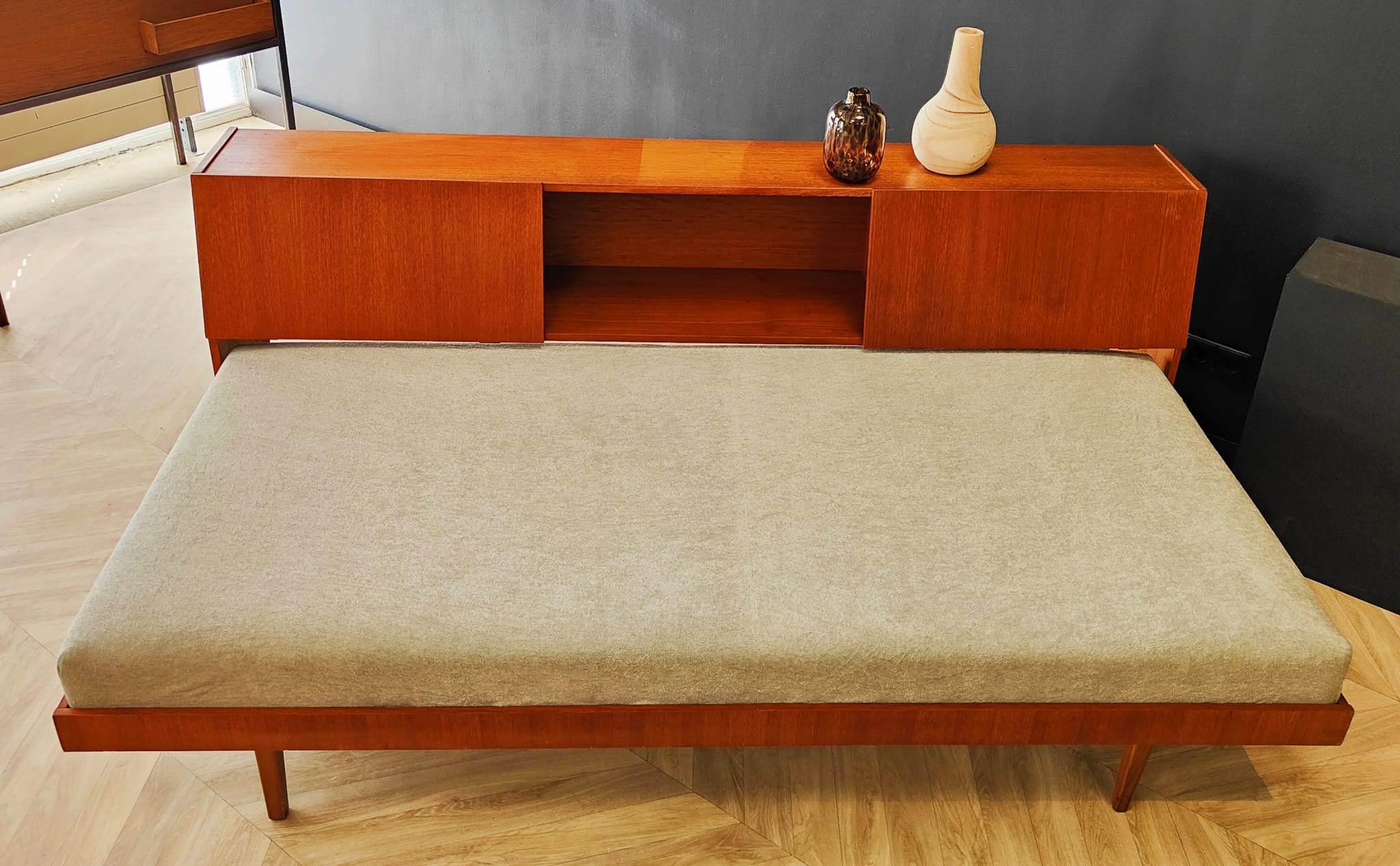 Mid century daybed vintage - sofa, sofa bed, sofa