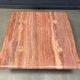 Angelo Mangiarotti red travertine coffee table for Up&Up, Italy