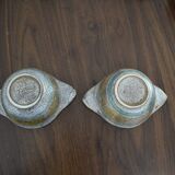 Set of 2 ear bowls and stripes