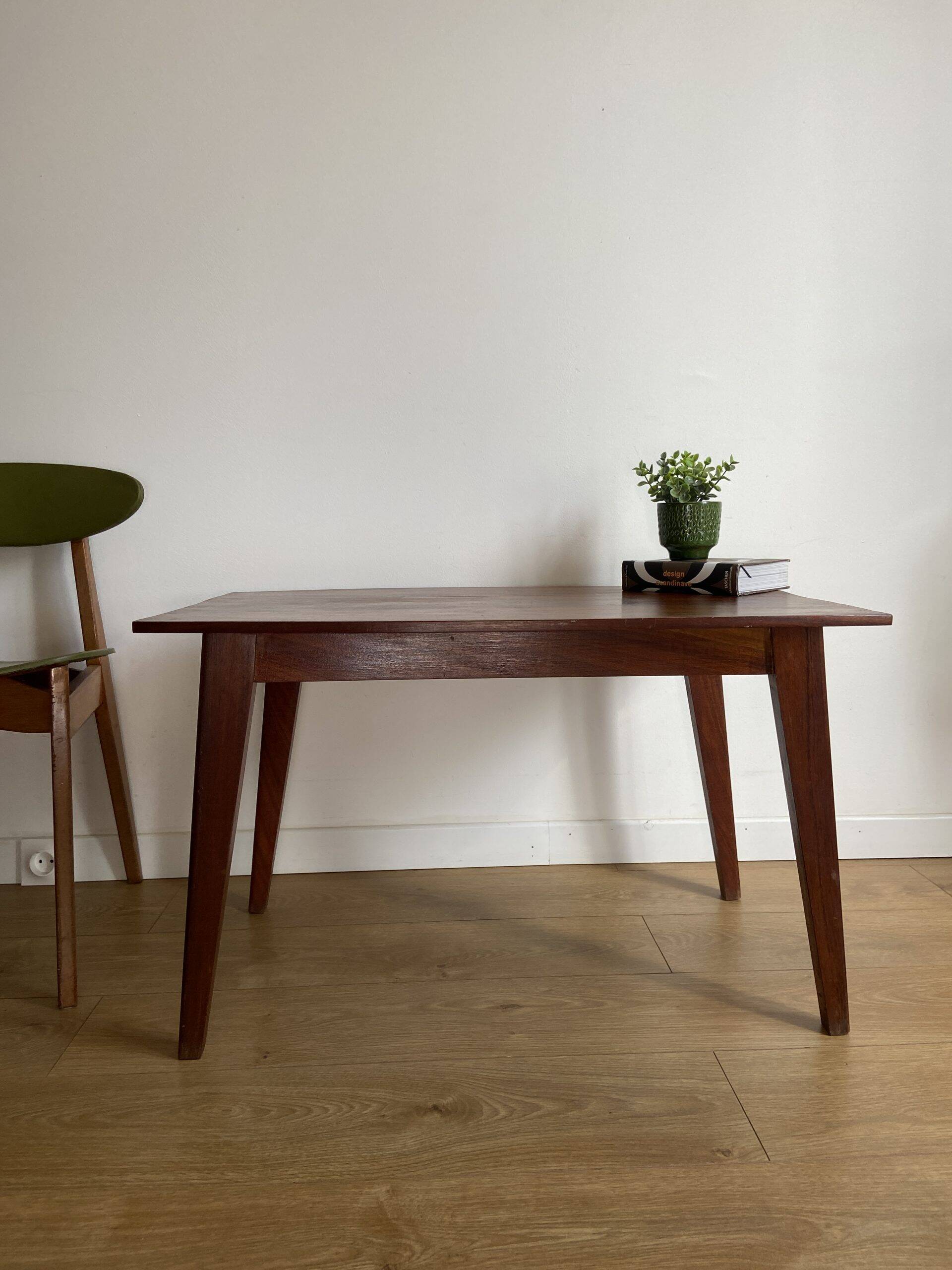 Vintage half-height coffee table