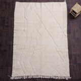Berber carpet abstract patterns 210x295 cm