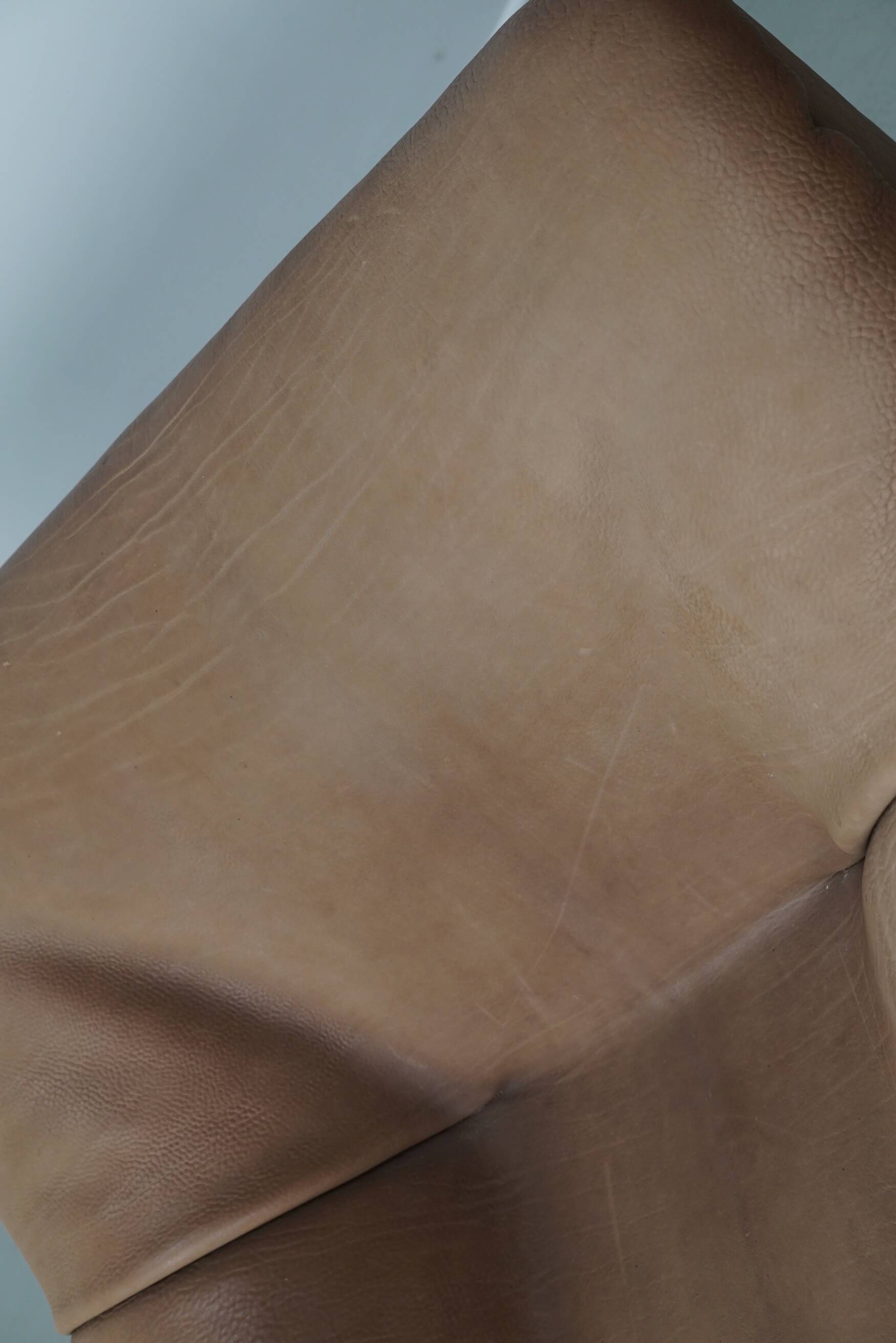 De Sede DS46 Tan / Beige Buffalo Leather Lounge armchair, Switzerland