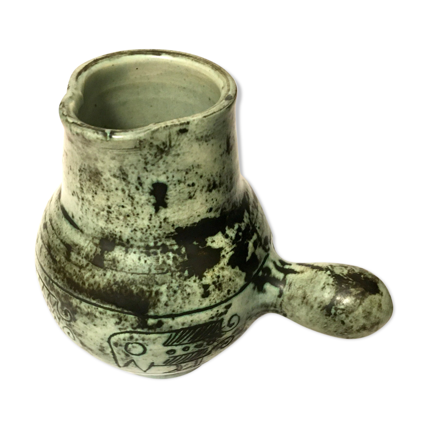 Chocolate 1960s signed Jacques Blin