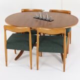 Set of 4 Danish Chairs 'Bjerremose'