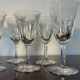 7 wine glasses Cerdagne Saint Louis