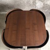 Fusion table and four chair set, vintage Ikea, 1990