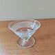 Set of 8 Art Deco champagne glasses