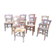 Chaises paillées