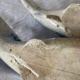 2 fish slip vases