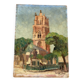 Tableau of the cathedral of Rodez