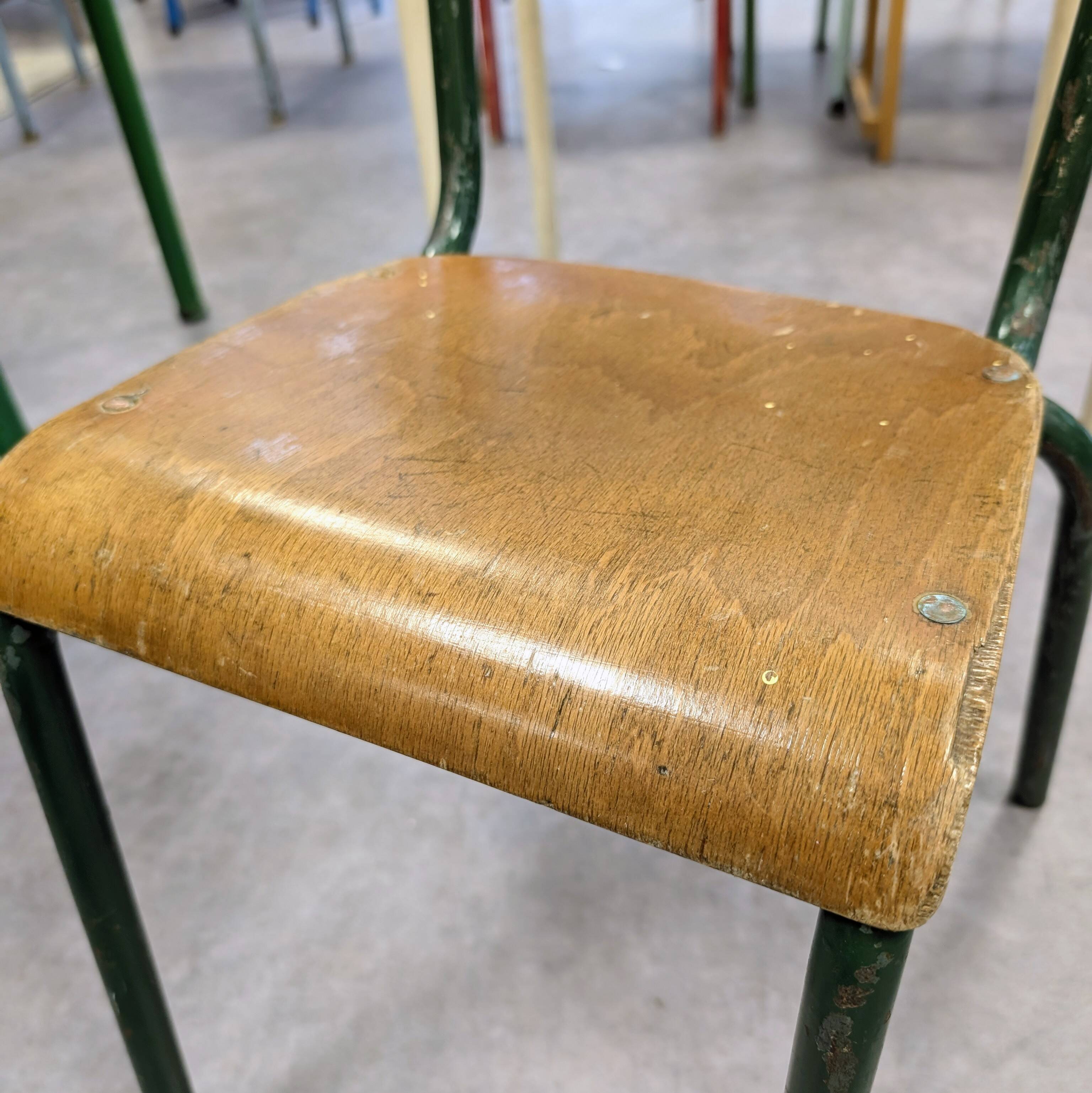Small vintage school chair