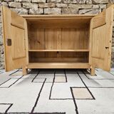 Vintage low sideboard fir 1960