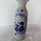 Salt-glazed stoneware vase from Betschdorf by Fortuné Schmitter – cats, moon and star