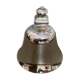 Small bell silver metal